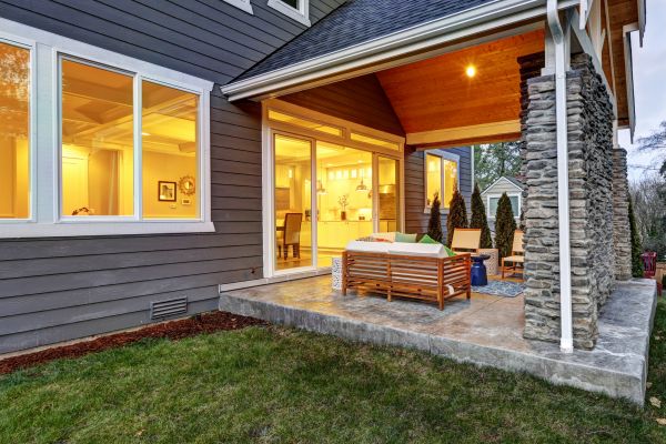 Back Porch Construction in Lapeer