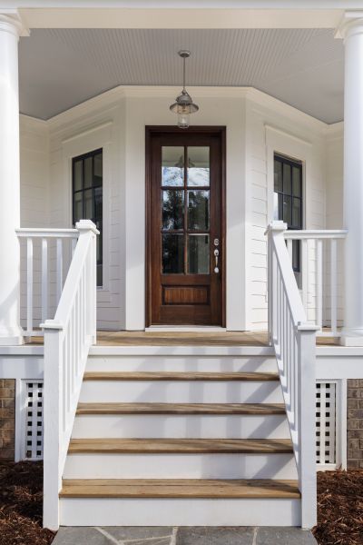Stoop Railing Installation in Lapeer