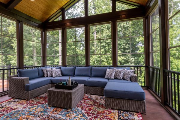 Enclosed Deck Installation in Lapeer