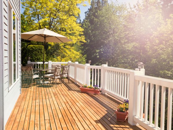 Cedar Deck Installation in Lapeer