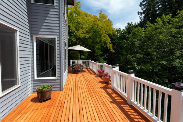 Cedar Deck Construction in Lapeer